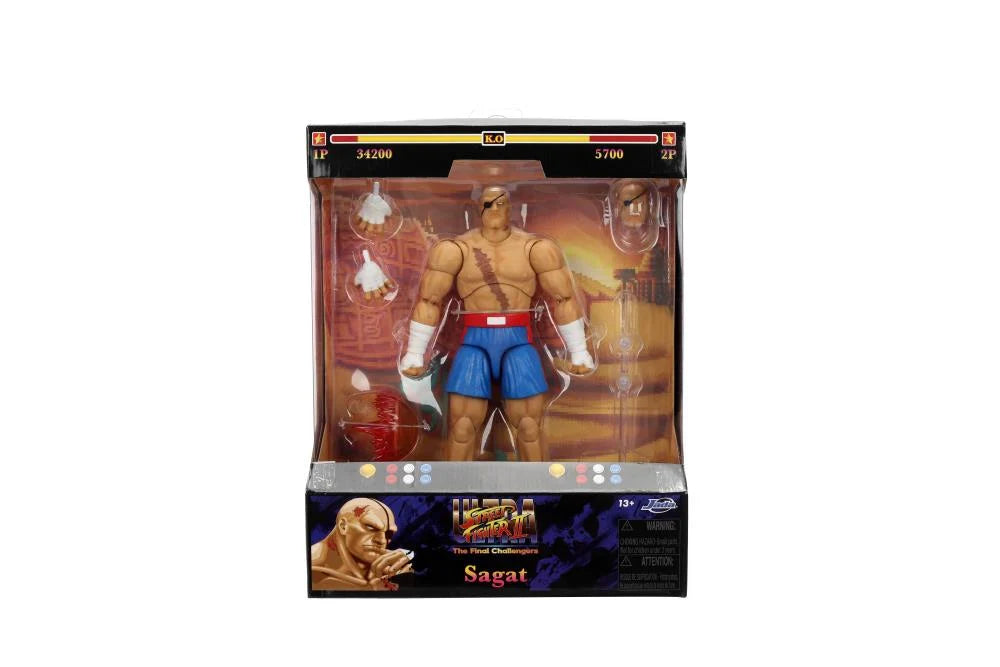 Jada Toys Sagat (Ultra Street Fighter II)
