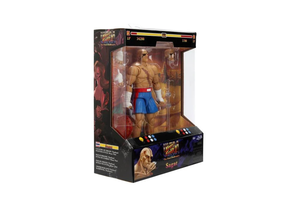 Jada Toys Sagat (Ultra Street Fighter II)