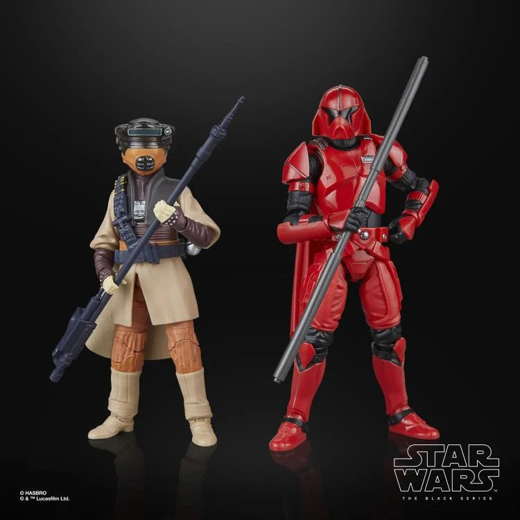 Star Wars Black Series Luke Skywalker (Imperial Guard) and Princess Leia Organa (Boushh) (Shadows of the Empire 2-Pack)