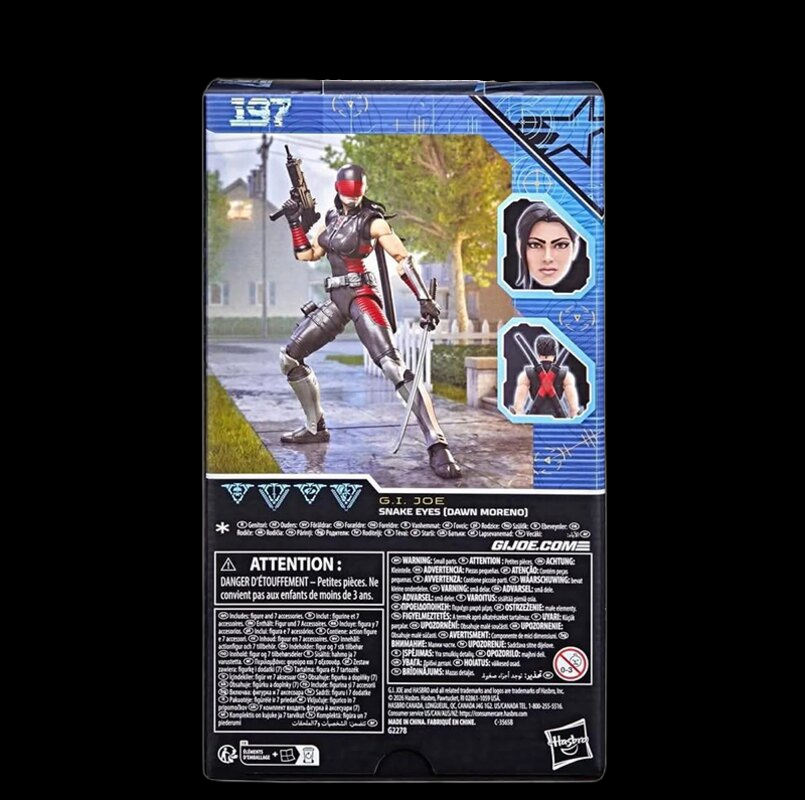 GI Joe Classified Series Snake Eyes (Dawn Moreno)