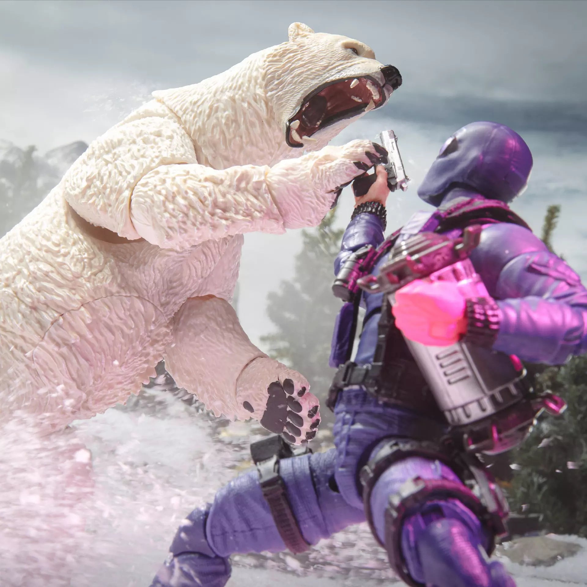 GI Joe Classified Series Snake Eyes and Polar Bear