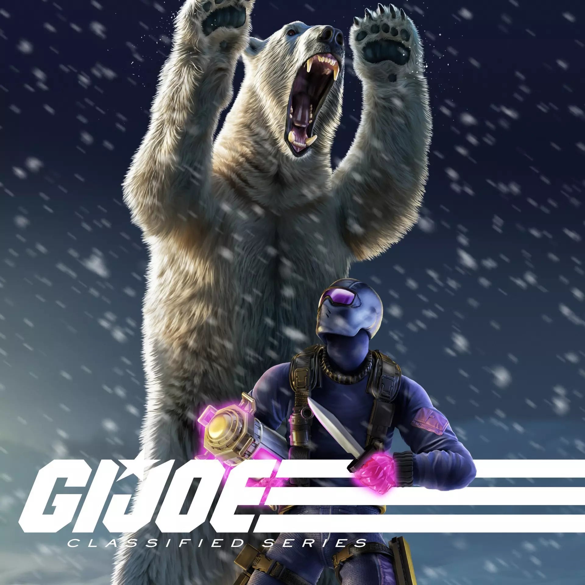 GI Joe Classified Series Snake Eyes and Polar Bear