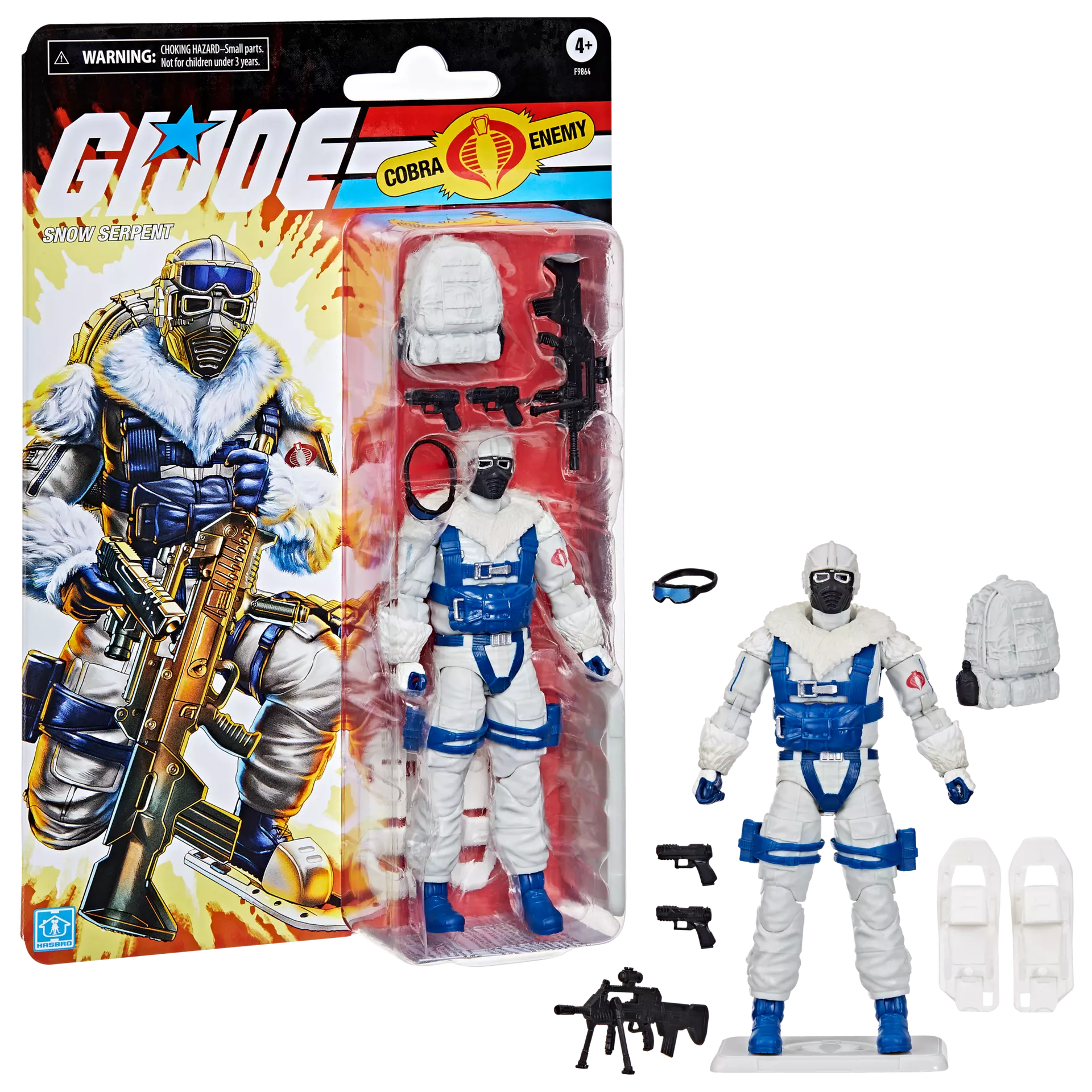 GI Joe Classified Series Snow Serpent (Retro Card)
