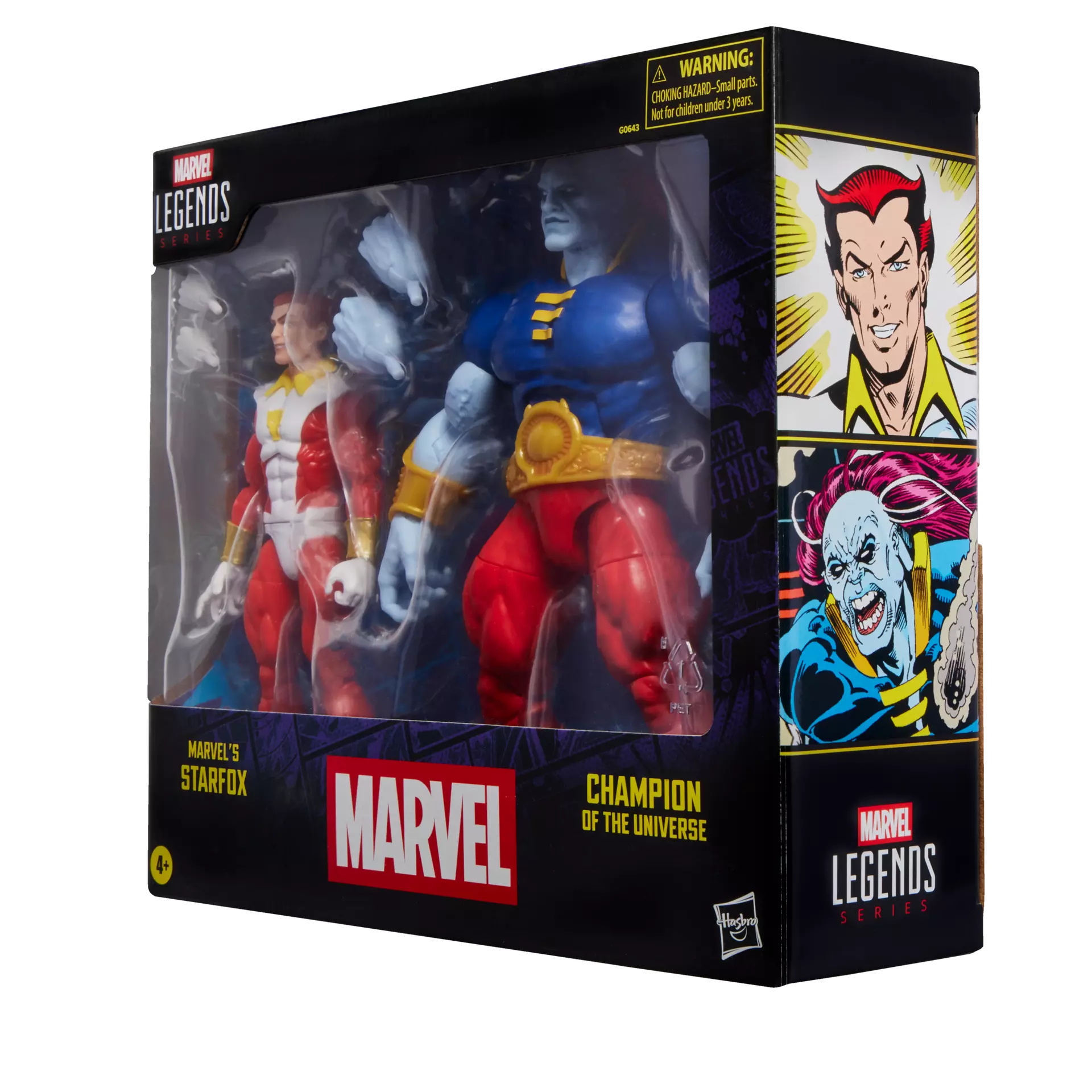 Marvel Legends Starfox and Champion of the Universe