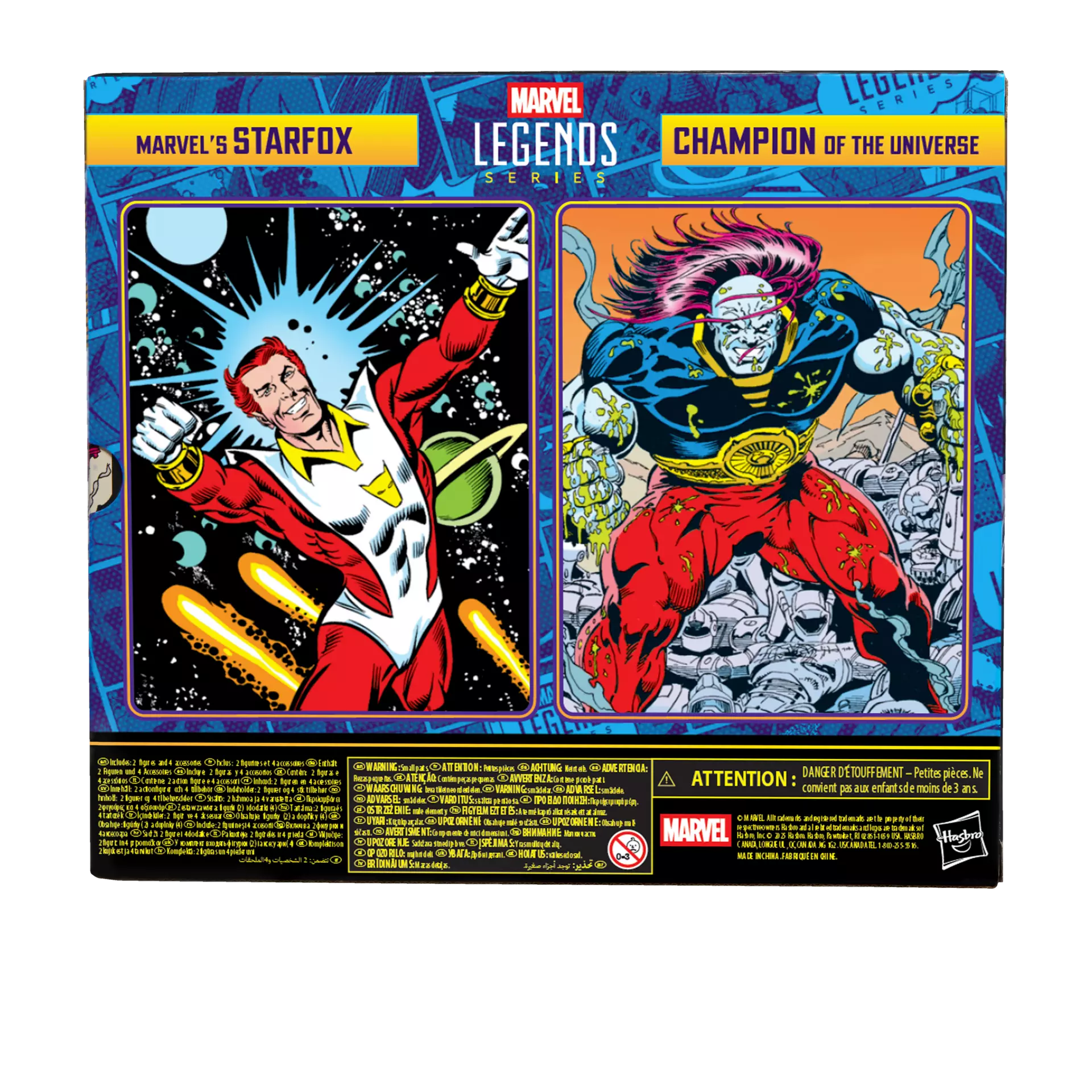 Marvel Legends Starfox and Champion of the Universe