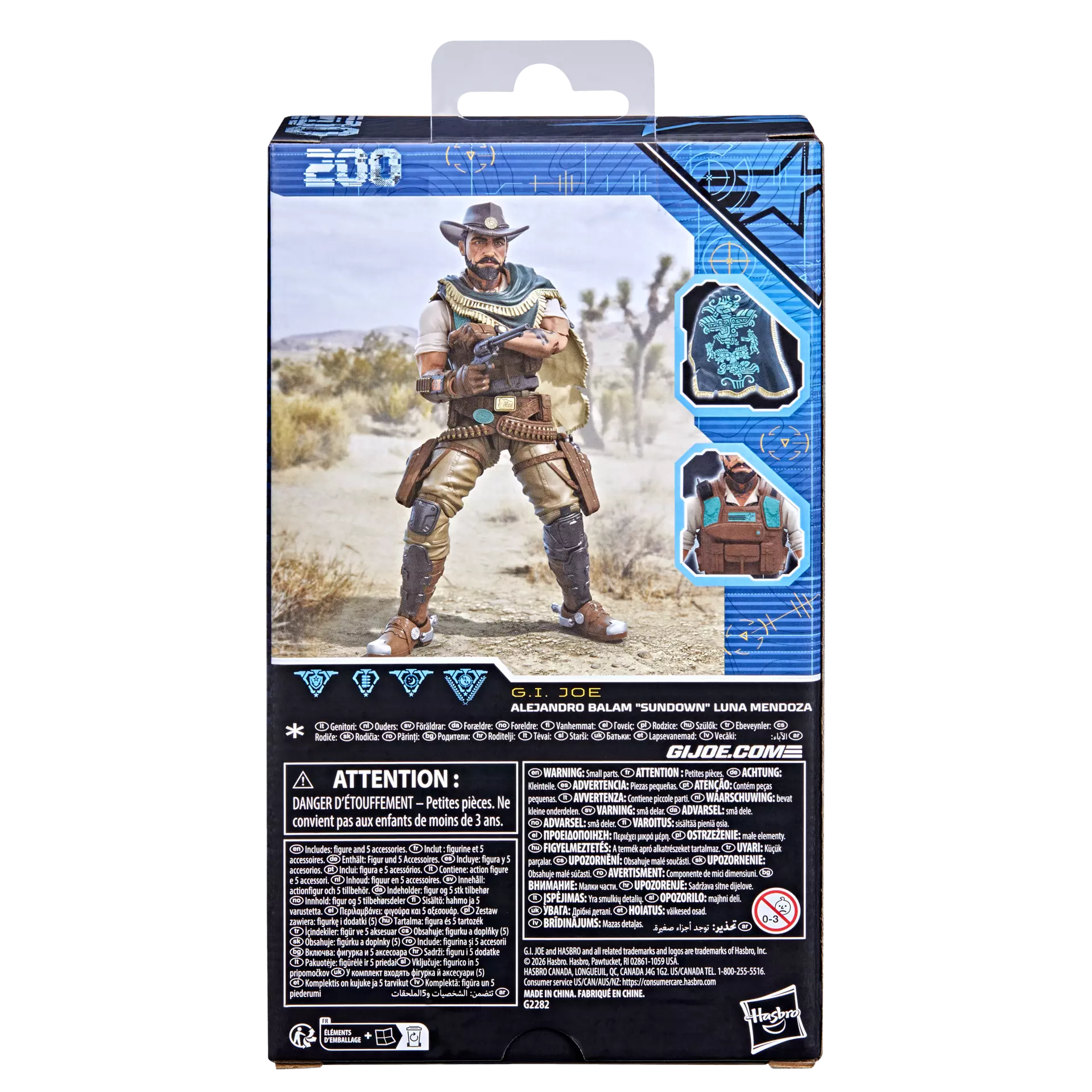 GI Joe Classified Series Alejandro Balam “Sundown” Luna Mendoza