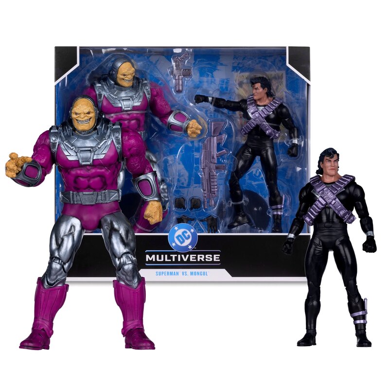 DC Multiverse Superman vs Mongul (2-Pack)