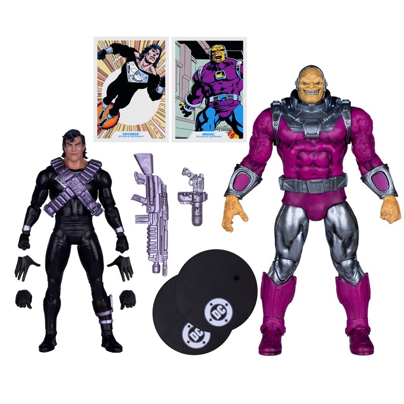 DC Multiverse Superman vs Mongul (2-Pack)
