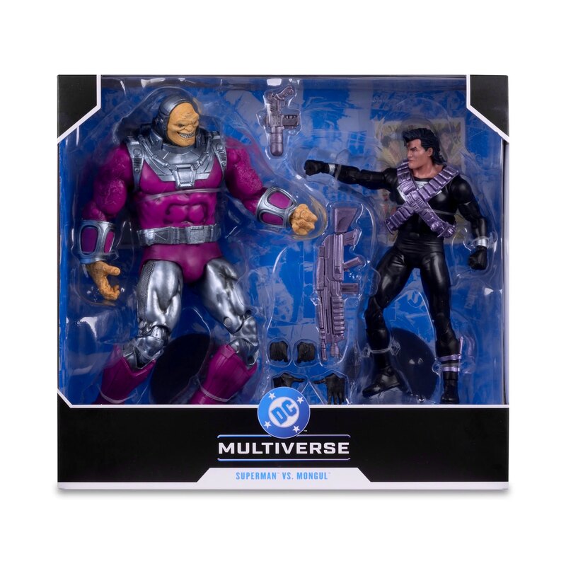 DC Multiverse Superman vs Mongul (2-Pack)