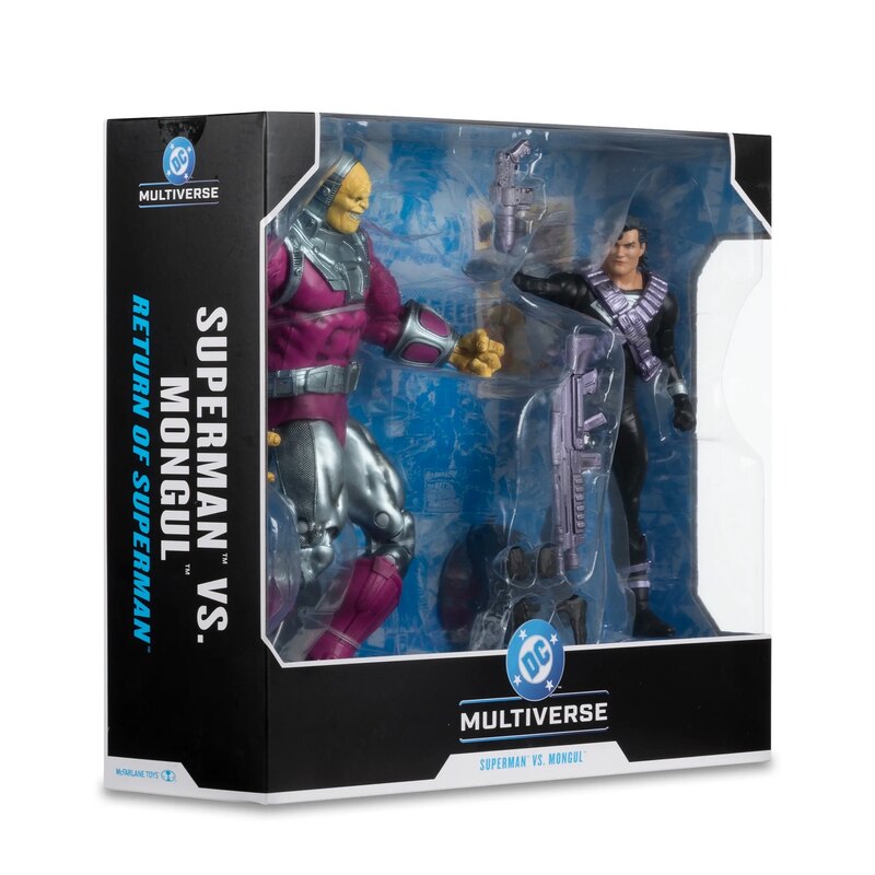 DC Multiverse Superman vs Mongul (2-Pack)