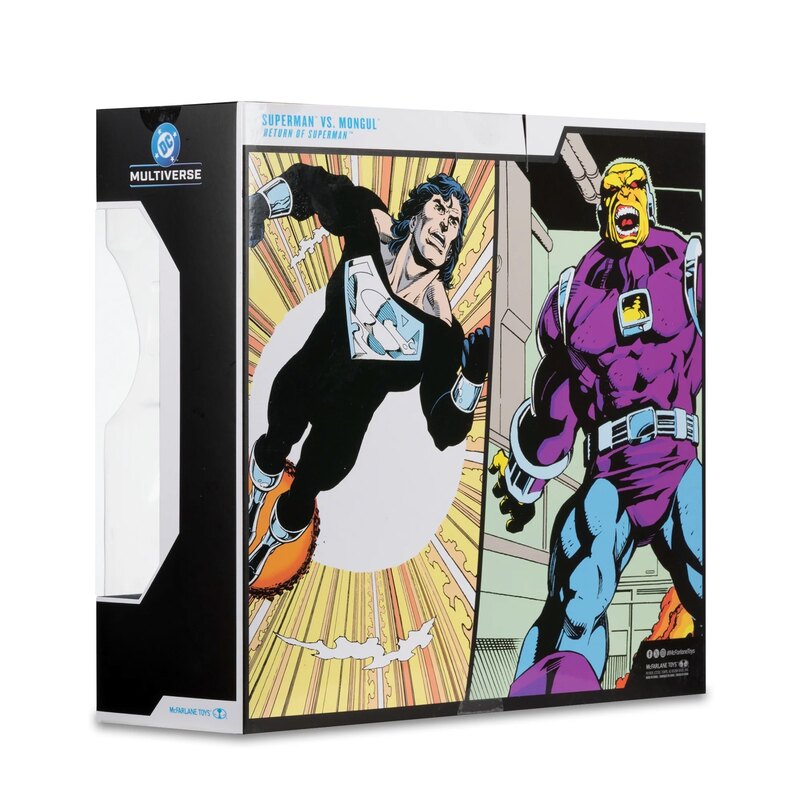 DC Multiverse Superman vs Mongul (2-Pack)