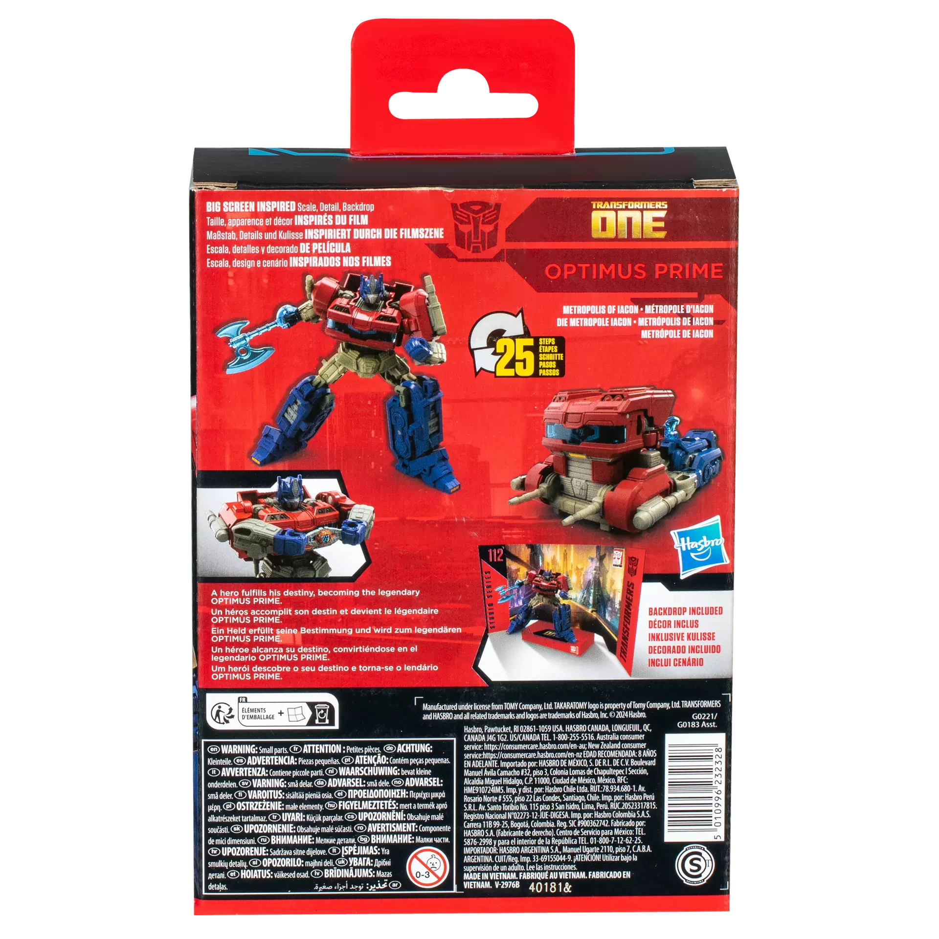 Transformers Studio Series Deluxe Optimus Prime (Transformers: One)