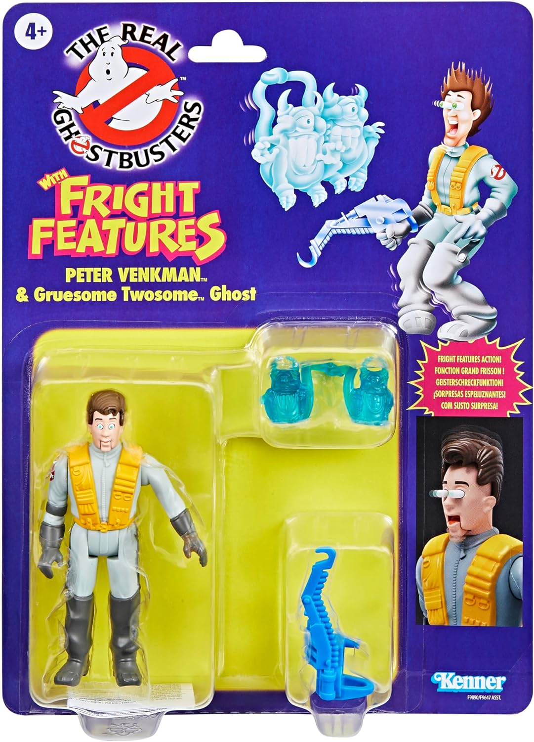 The Real Ghostbusters Peter Venkman & Gruesome Twosome Ghost (Fright Features)
