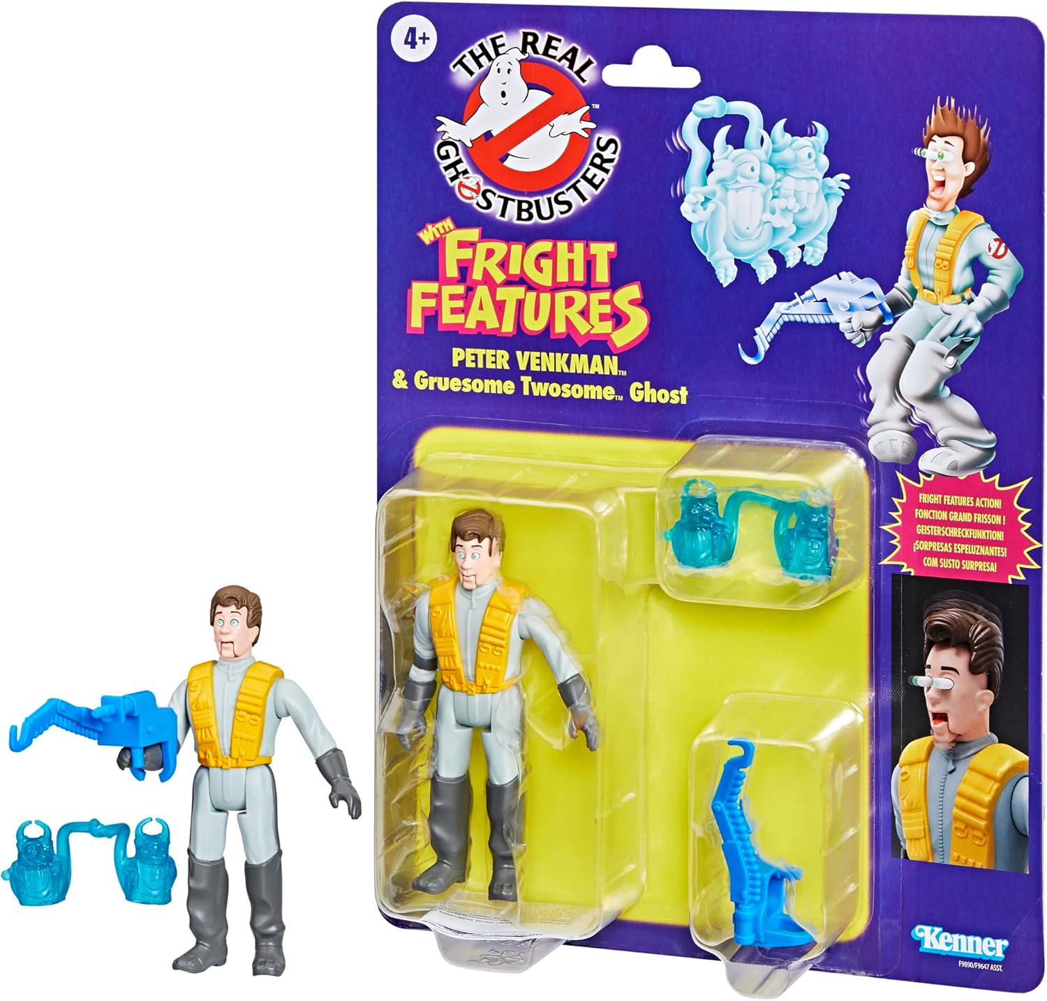 The Real Ghostbusters Peter Venkman & Gruesome Twosome Ghost (Fright Features)