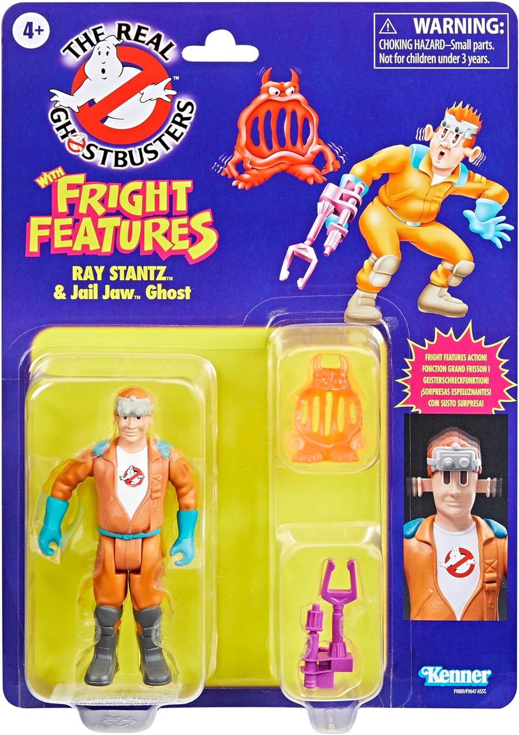The Real Ghostbusters Ray Stantz & Jail Jaw Ghost (Fright Features)