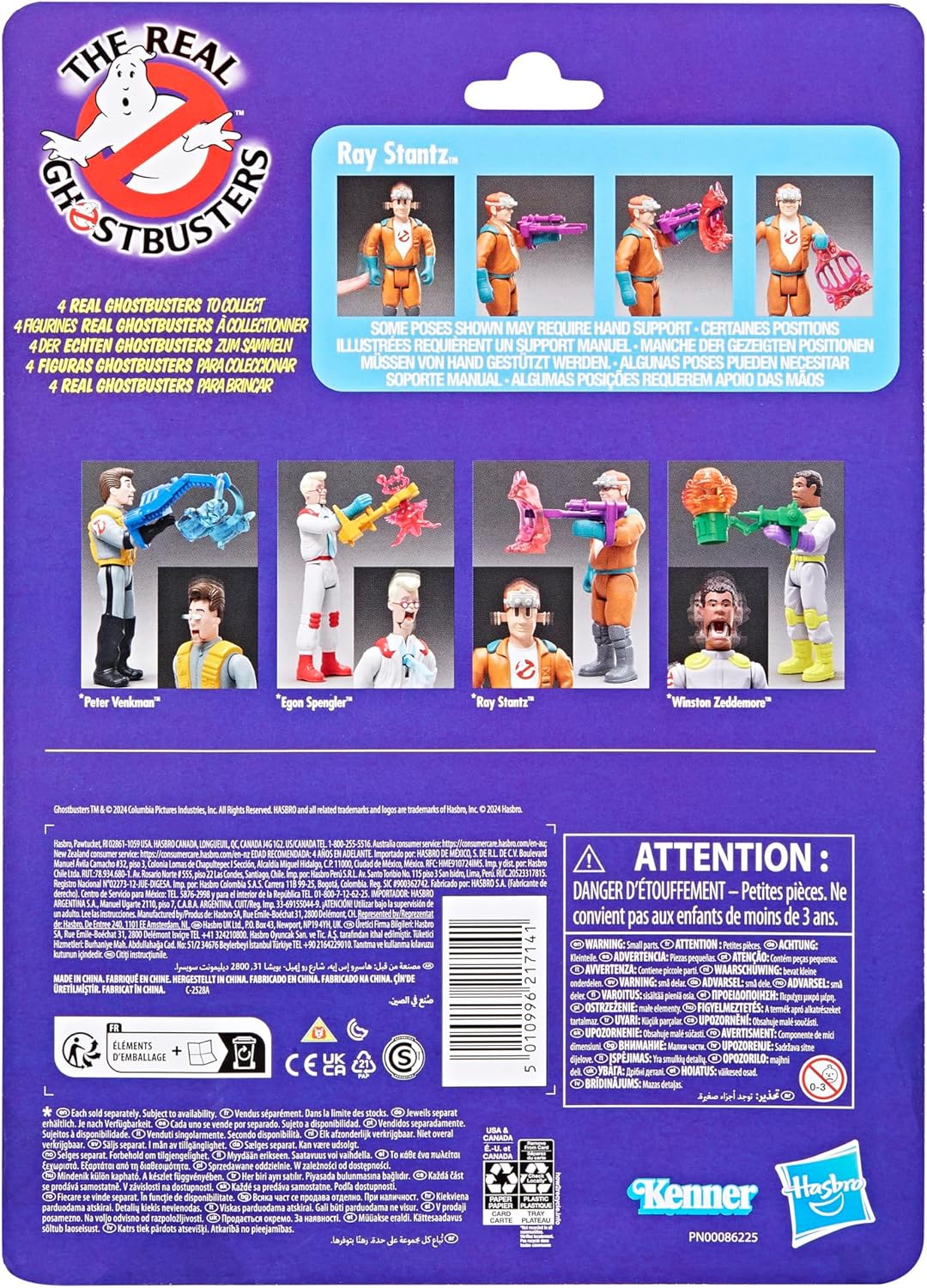 The Real Ghostbusters Ray Stantz & Jail Jaw Ghost (Fright Features)