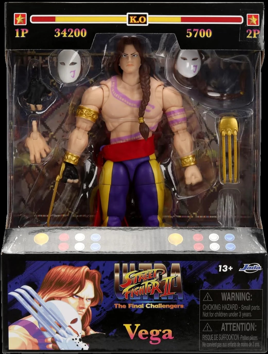 Jada Toys Vega (Ultra Street Fighter II)