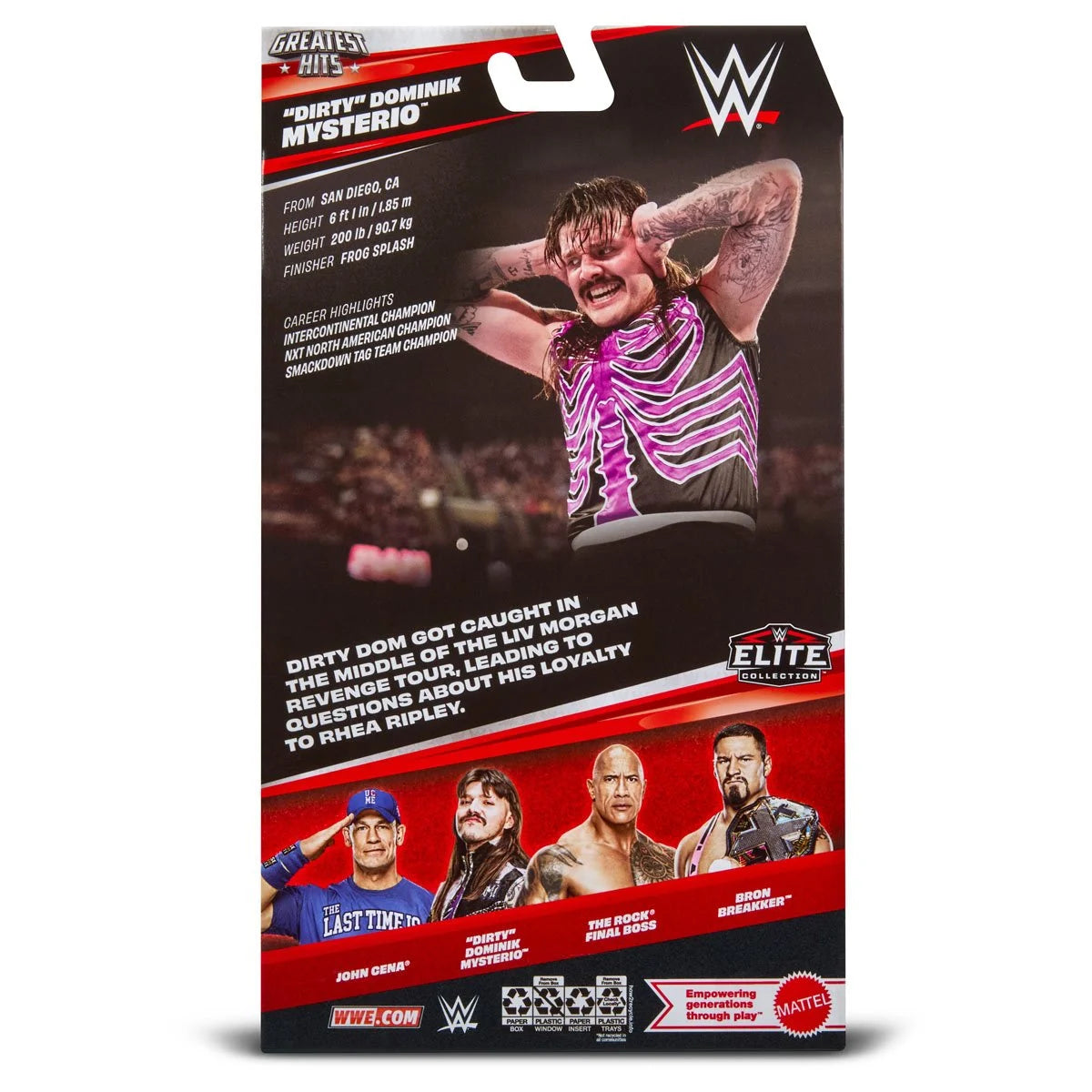 WWE Elite Collection Greatest Hits 2026 Dominik Mysterio