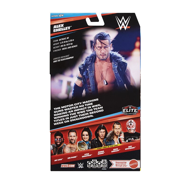 WWE Elite Collection Alex Shelley (Series 124)