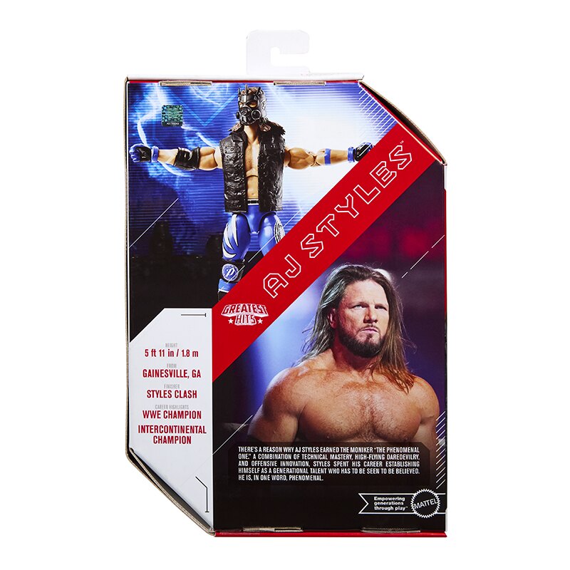 Mattel WWE Ultimate Edition AJ Styles (Greatest Hits)
