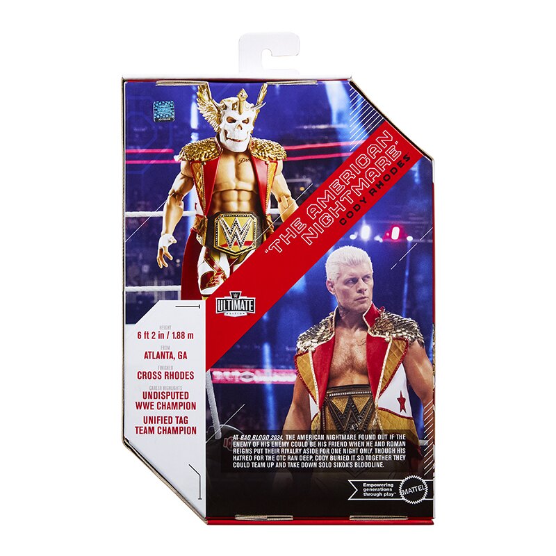 Mattel WWE Ultimate Edition Cody Rhodes (Greatest Hits)