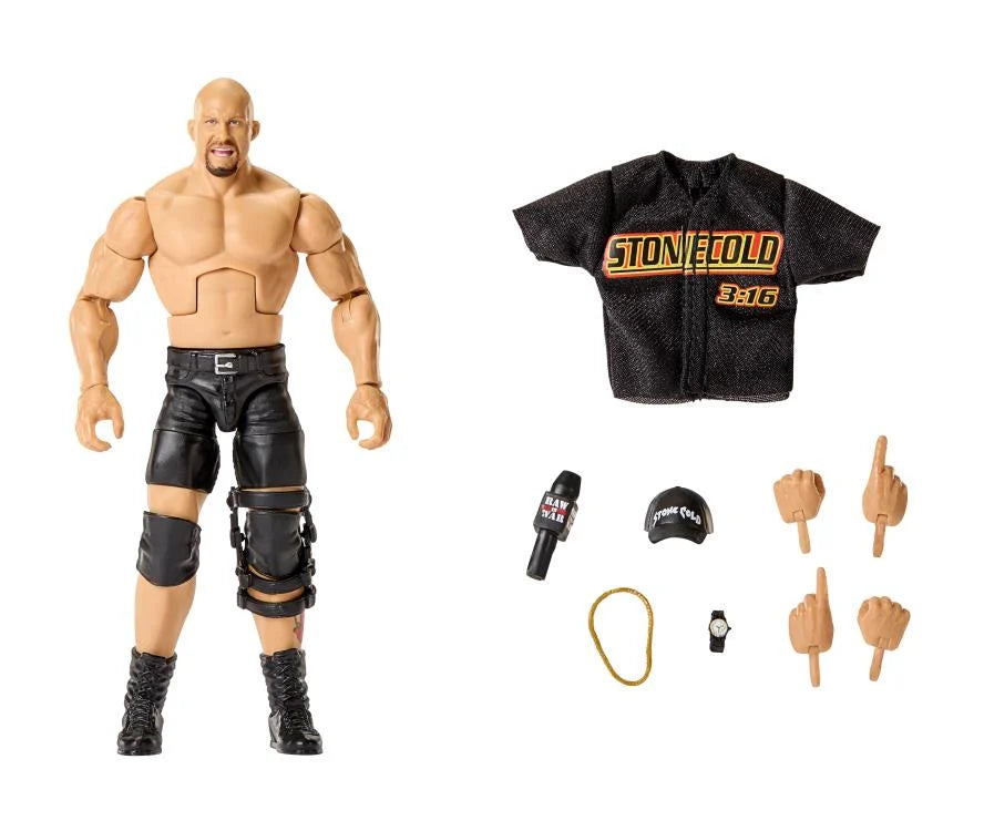 Mattel Elite Collection "Stone Cold" Steve Austin (Series 122)