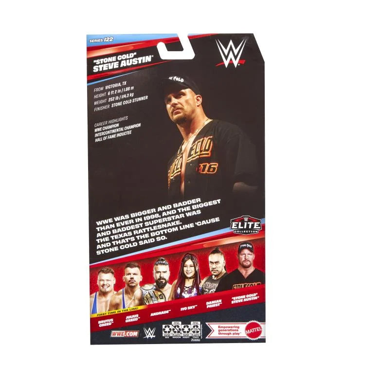 Mattel Elite Collection "Stone Cold" Steve Austin (Series 122)