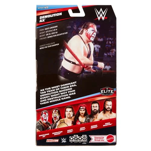 WWE Elite Collection Demolition Ax (Series 123)