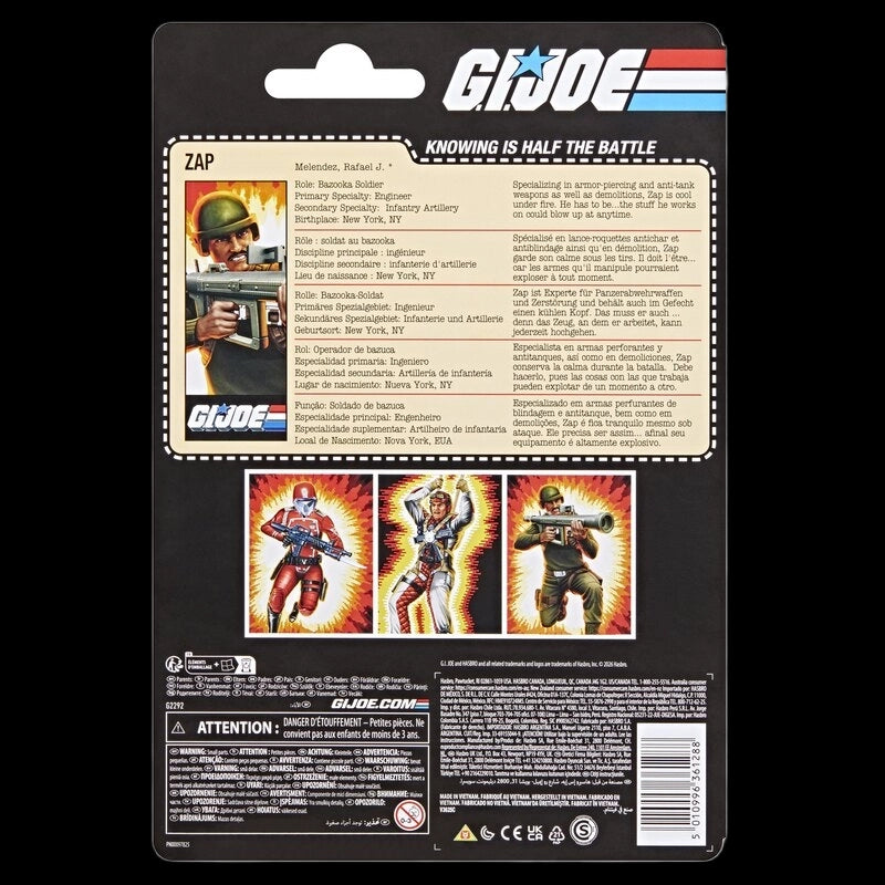 GI Joe Classified Series Zap